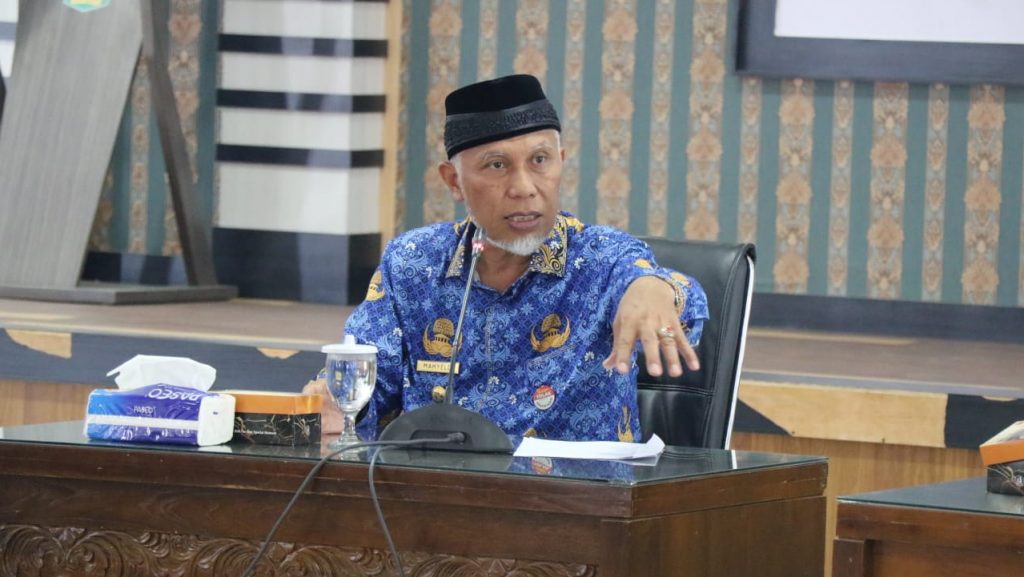 Gubernur Sumbar, Mahyeldi Ansharullah