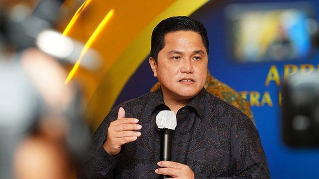 Menteri BUMN, Erick Thohir