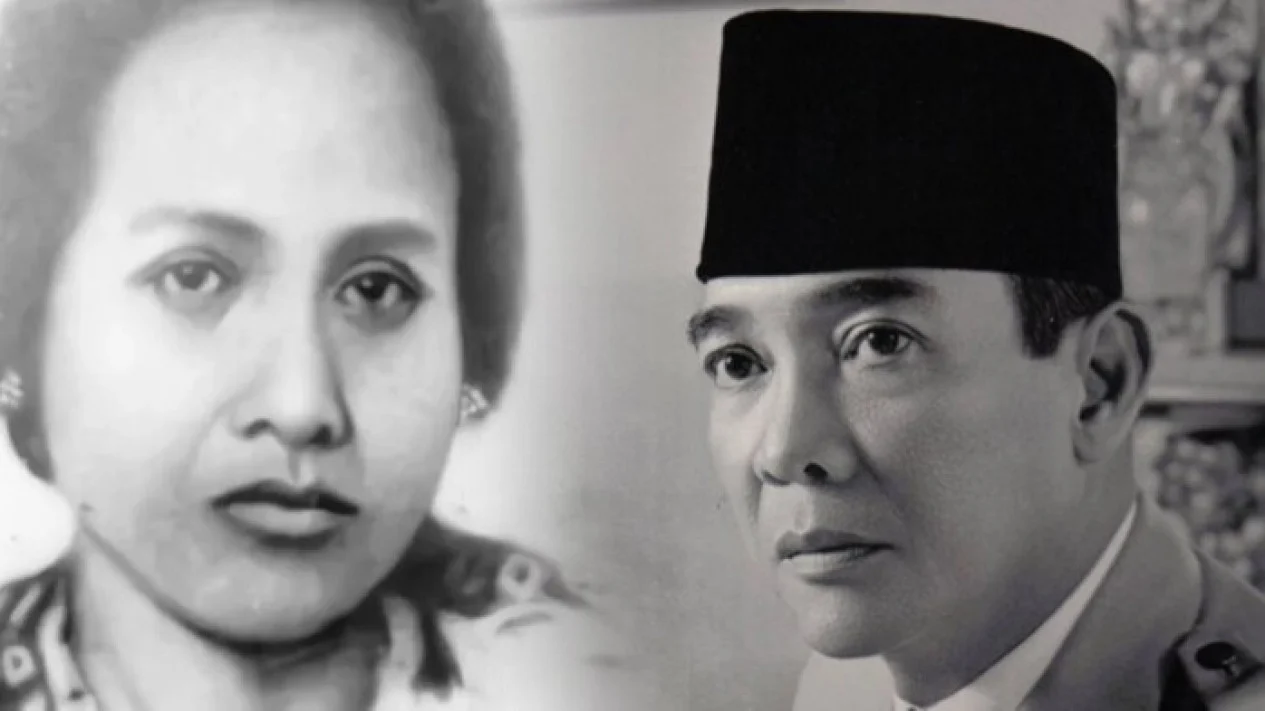 Sosok perempuan yang menemani Soekarno menetap di Padang
