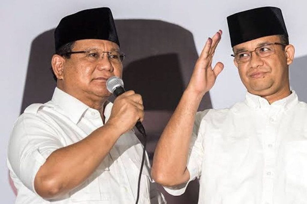 Prabowo dan Anies