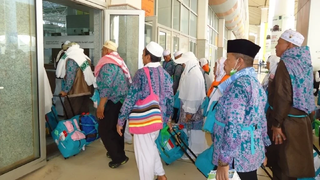 Ilustrasi jemaah haji