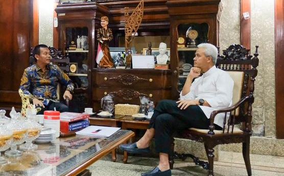 Pertemuan Genius Umar dengan Ganjar Pranowo