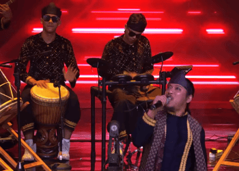 Aksi panggung Darak Badarak di ajang Indonesia Got Talent