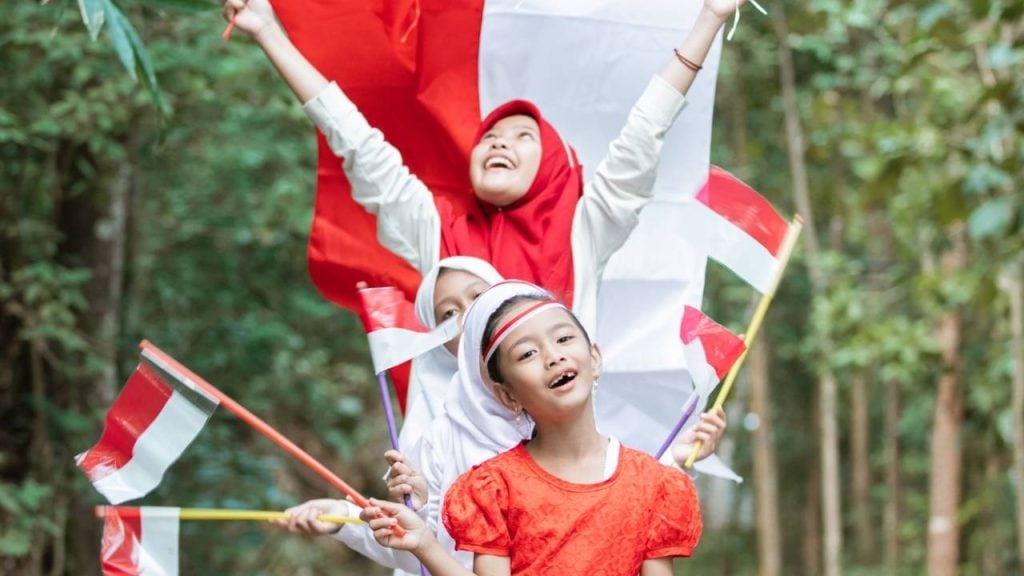 Ilustrasi lomba agustusan