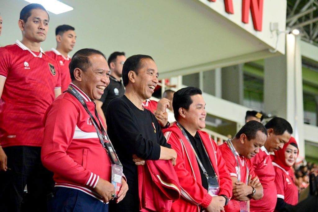 presiden nonton timnas u23 indonesia