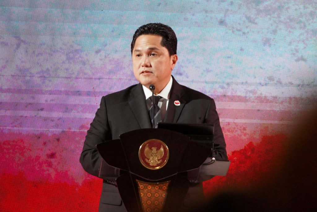 Menteri BUMN, Erick Thohir