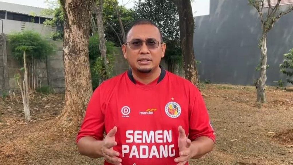 Penasehat klub Semen Padang FC, Andre Rosiade