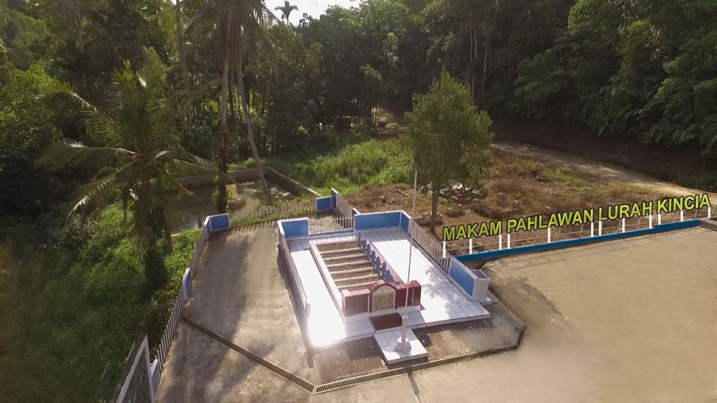 Makam pahlawan Lurah Kincia, tempat dimakamkannya para pejuang yang tewas