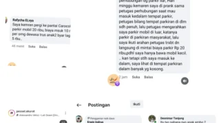 Klose keluhan netizen soal Wisata Carocok Painan diunggah akun pessel.akurat