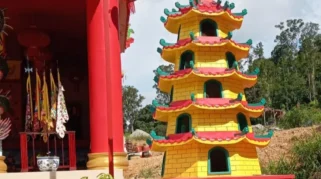 Foto Klenteng yang beredar di Whatshapgrup